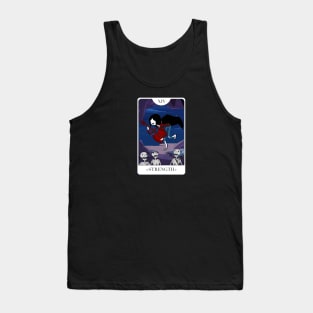 Strength  - Marceline The Vampire Queen Tarot Card Tank Top